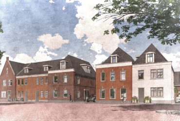 Energieneutrale herenhuizen in project de Meelfabriek Ameide