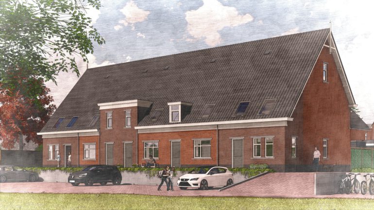 Energieneutrale rijwoningen Meelfabriek Ameide