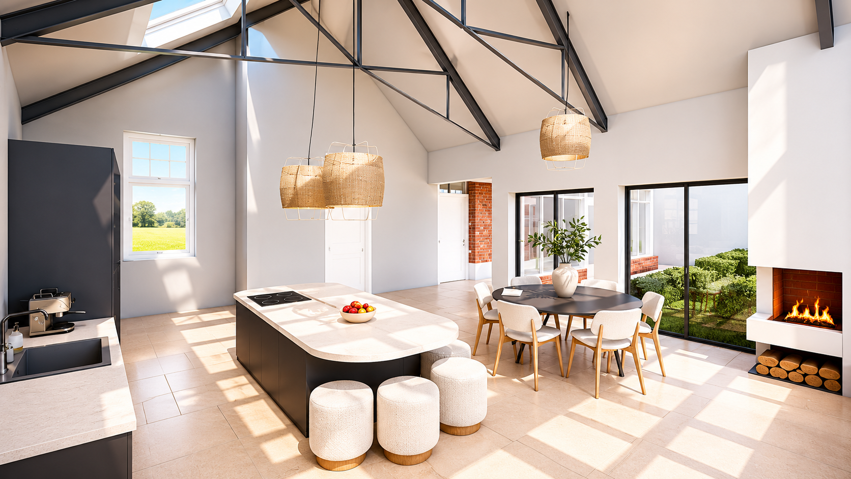 Ruimtelijke aanbouw met woonkeuken voor jaren ’30 woning in Brabant