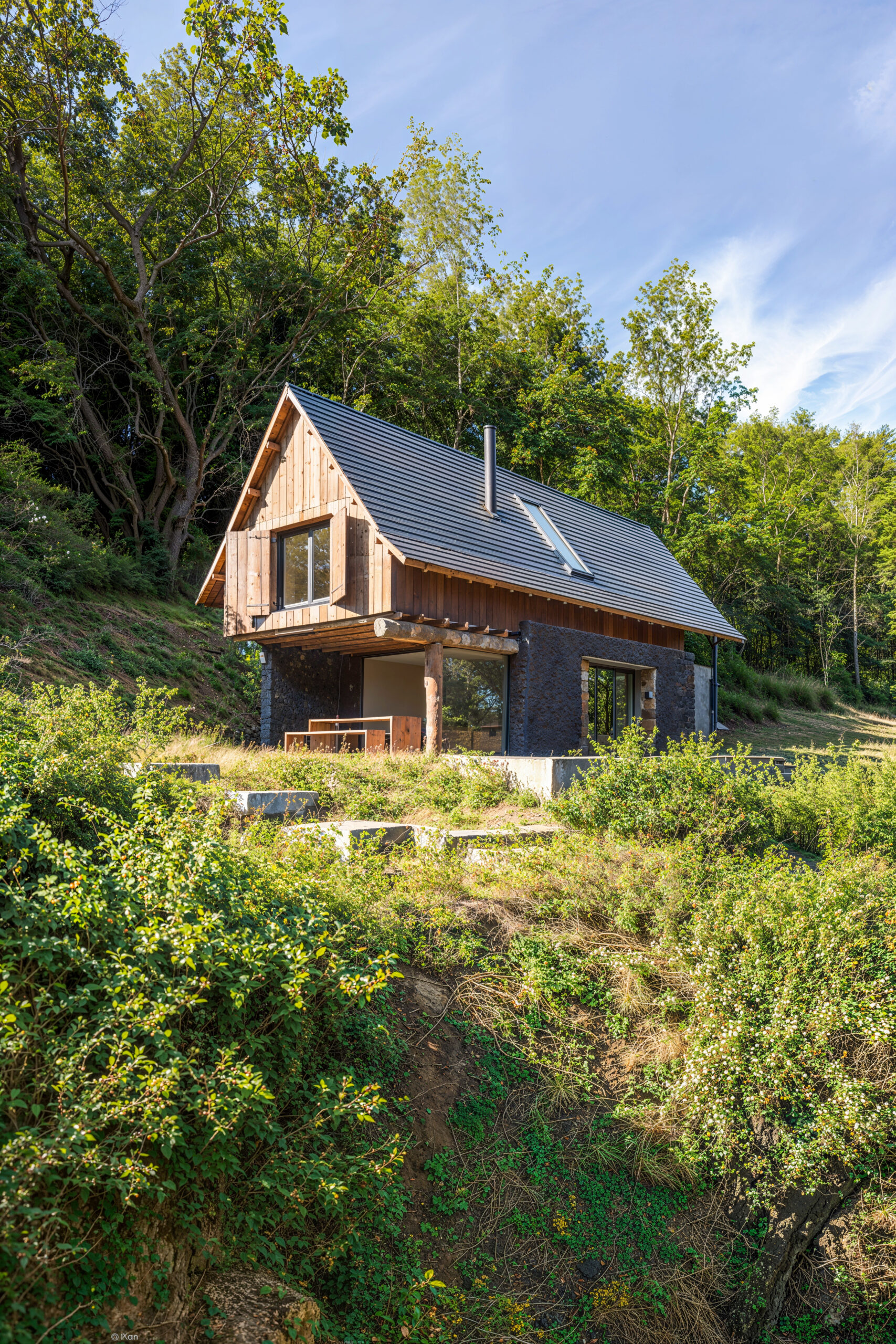 transformatie berghut naar vakantiewoning ontwerp bikker architecten