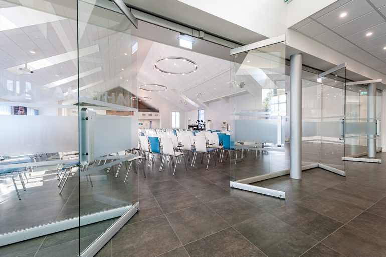 Interieur verbouwde kerk