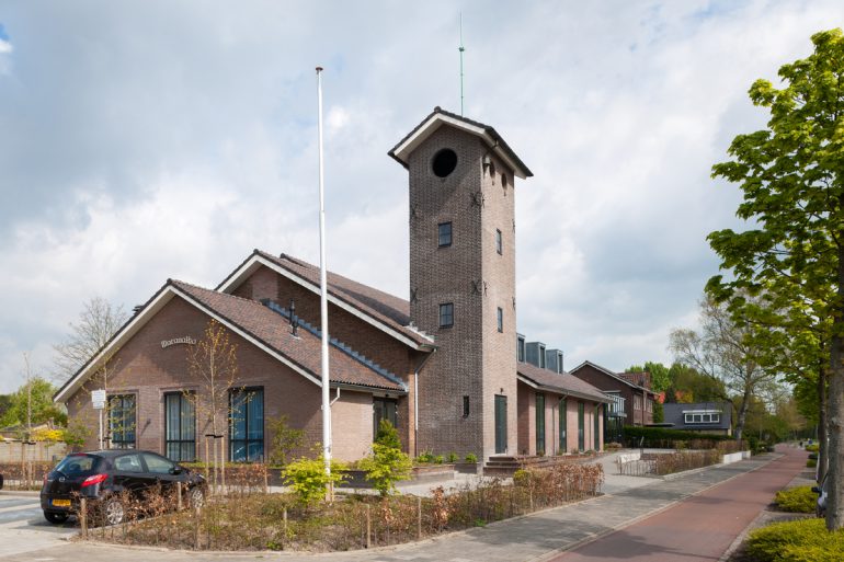 Resultaat na het verbouwen van de kerk - architect Bikker