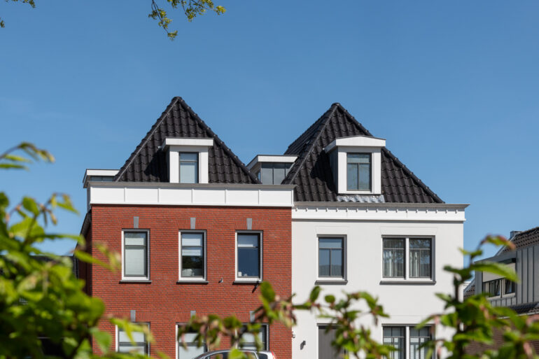 Geveldetails woningen terrein Meelfabriek