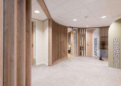 Logisch nieuw vloerplan voor huisartsenpraktijk