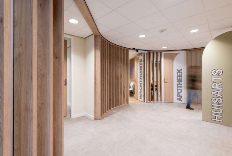 Logisch nieuw vloerplan voor huisartsenpraktijk