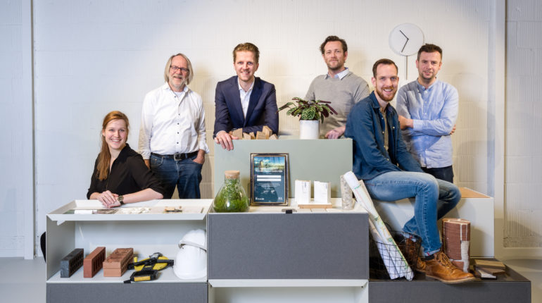 Team nieuw kantoor Bikker architectenbureau