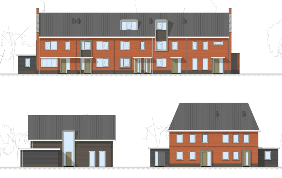 CPO project Langerak ontwerp woningen