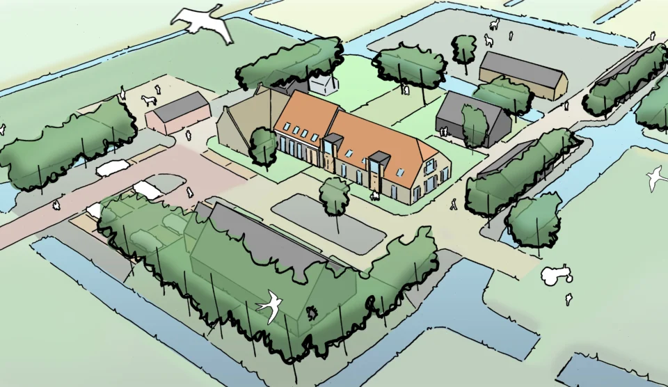 Kluswoningen boerderij Rijswijk Steenvlinder Birckhoeve