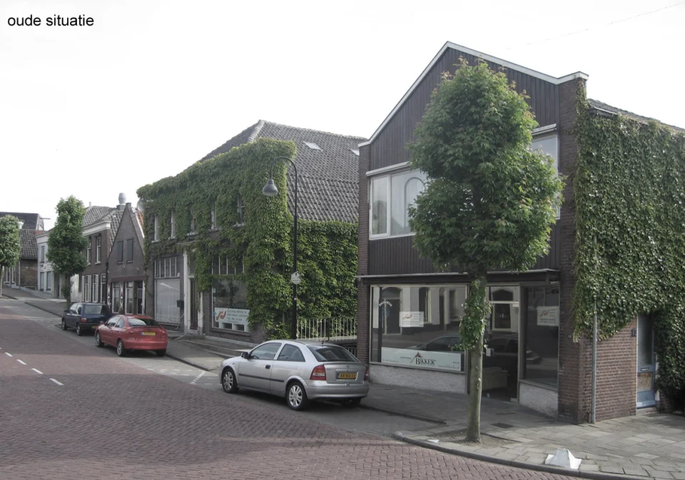 Oude situatie van de locatie