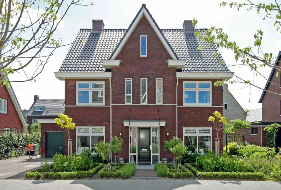 Jaren 30 woning - voorgevel
