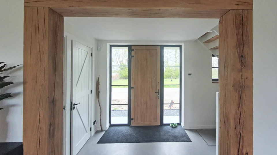 Interieur landelijke witte woning blank hout Interieur landelijke witte woning blank hout