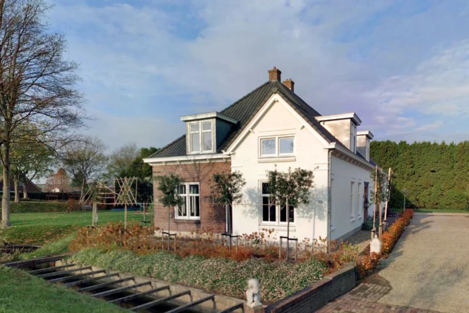verbouwing woonboerderij straatbeeld