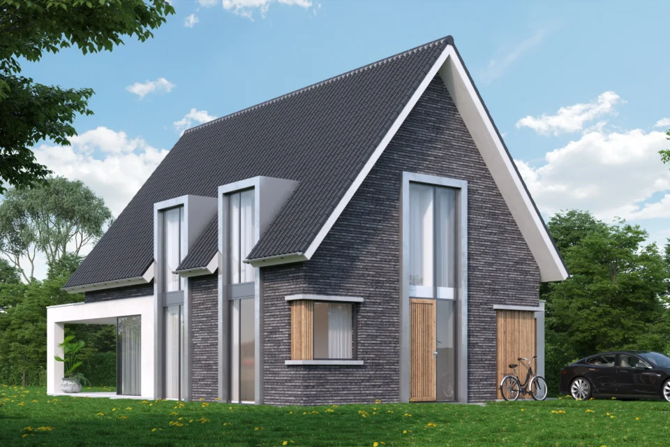 Moderne schuurwoning