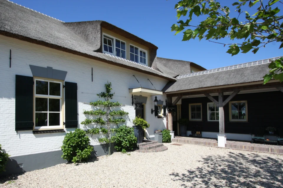Entree en veranda na verbouwen boerderij Entree en veranda na verbouwen boerderij