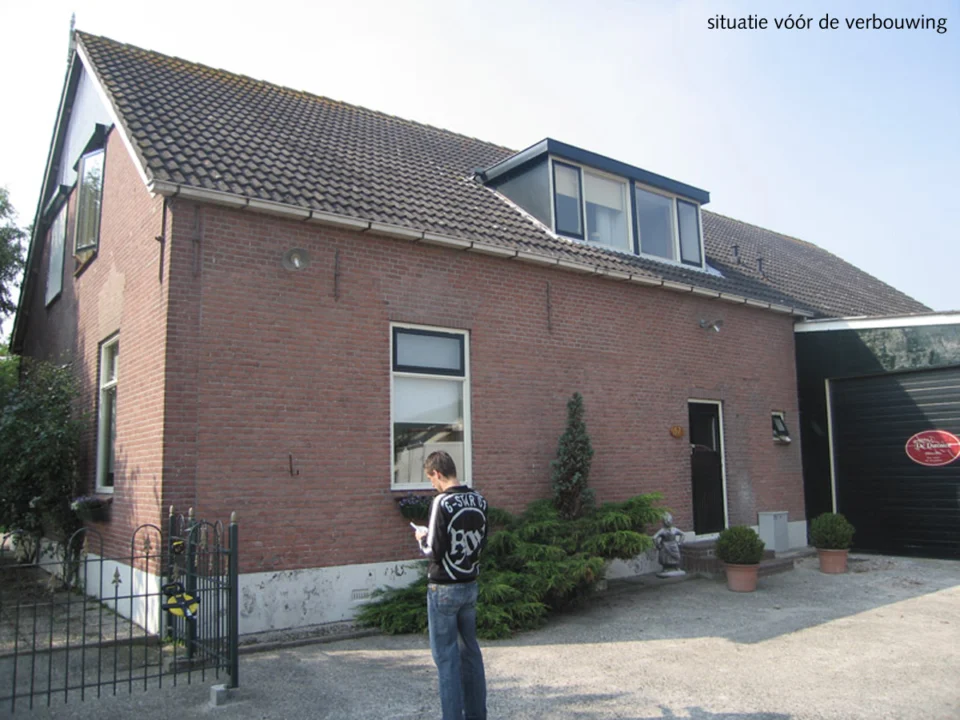 Situatie vóór de verbouwing Situatie voor de verbouwing