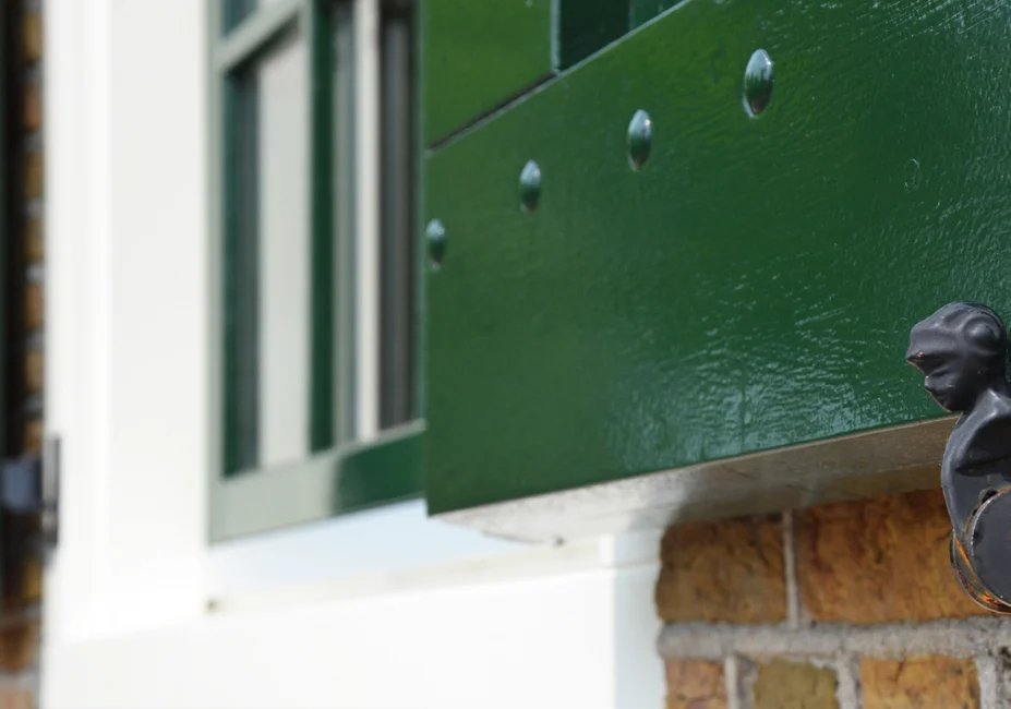 Detail luiken