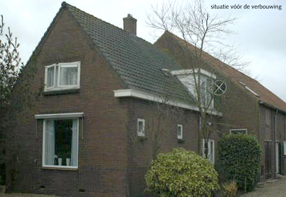 Situatie voor de verbouwing