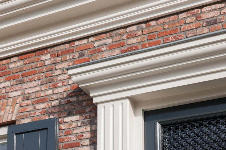 Detail voordeur notariswoning Detail voordeur notariswoning