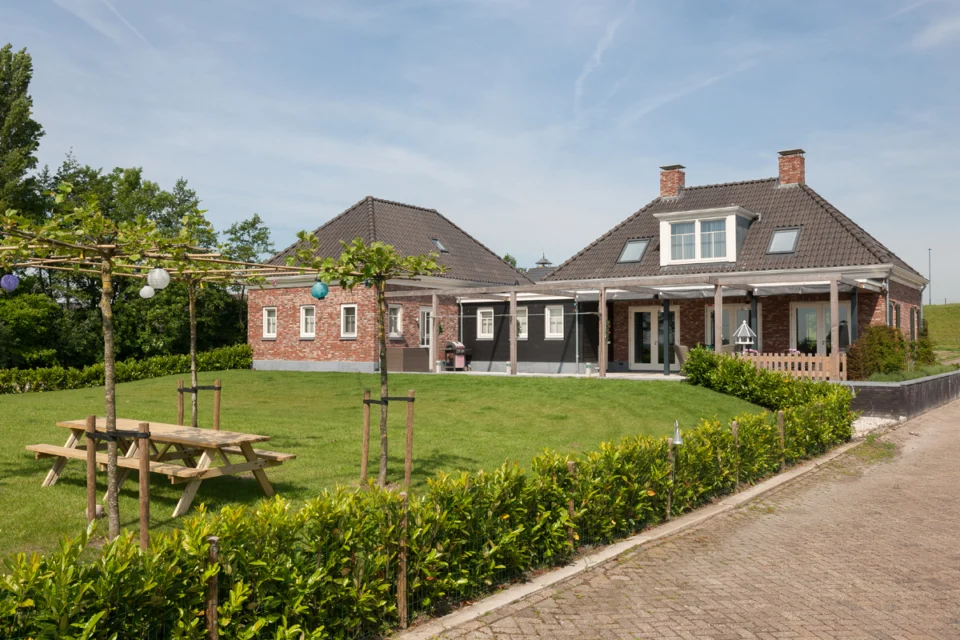Achtergevel notariswoning Achtergevel notariswoning