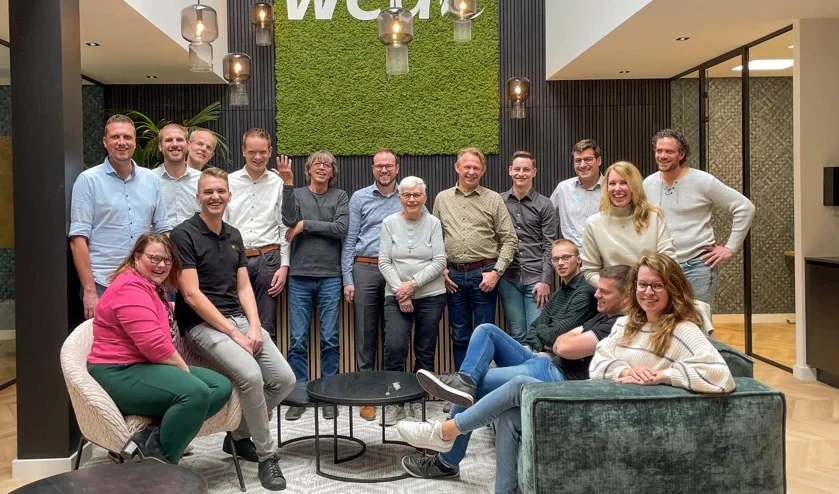 Het team van de WEA-vestiging in Groot-Ammers Het team van de WEA-vestiging in Groot-Ammers
