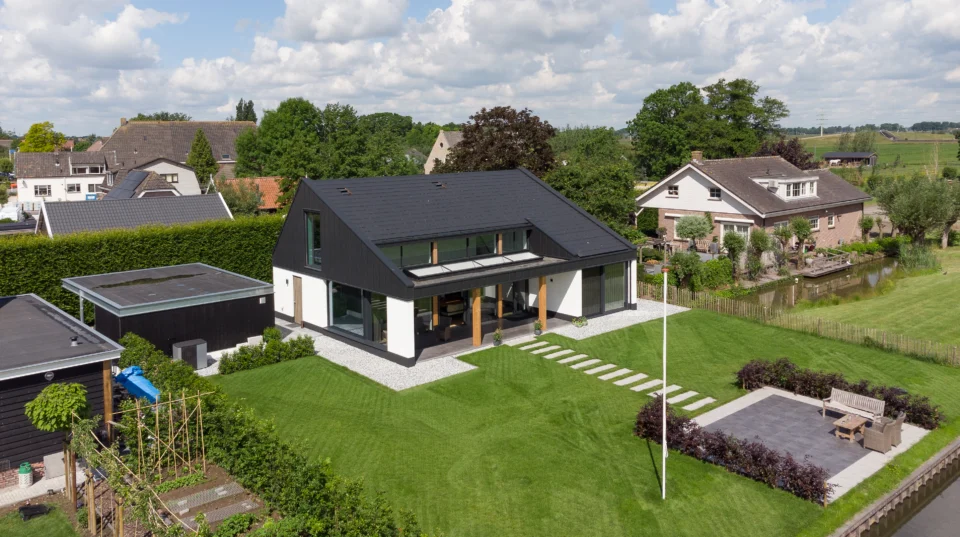 moderne woning tuin bikker architectenbureau moderne woning tuin bikker architectenbureau