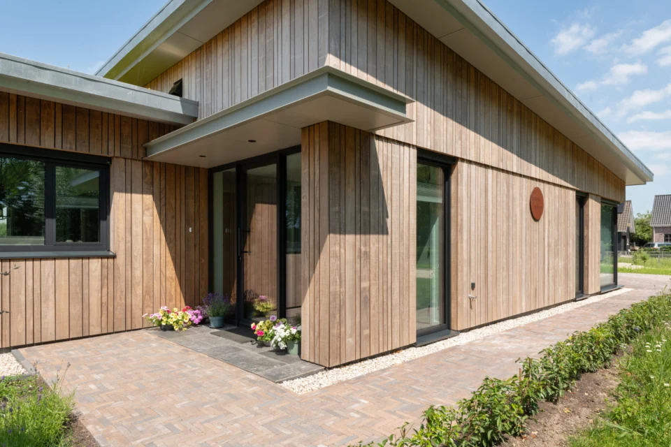 Woning in houtbouw