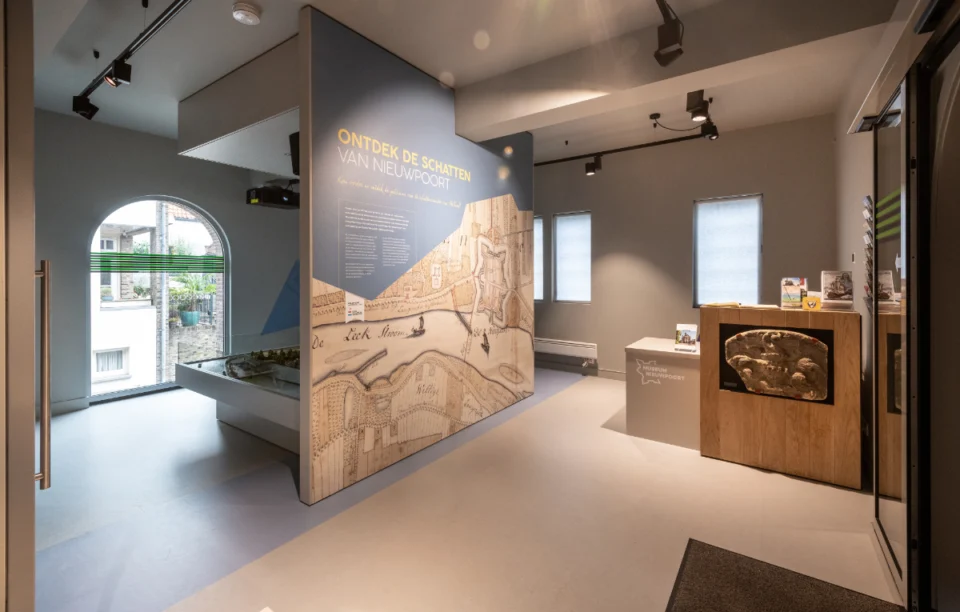 De schatten van Nieuwpoort in het vernieuwde museum De schatten van Nieuwpoort in het vernieuwde museum