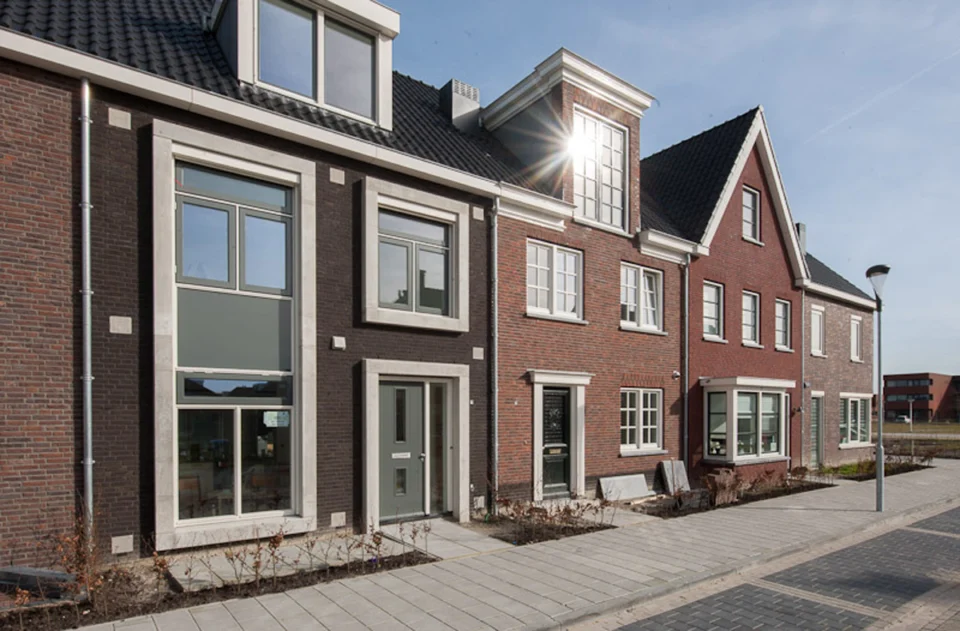 Gevelaanzicht CPO project stolwijk Gevelaanzicht CPO project stolwijk
