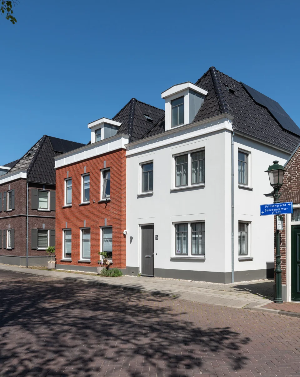 Herenhuizen op de plek van de voormalige Meelfabriek