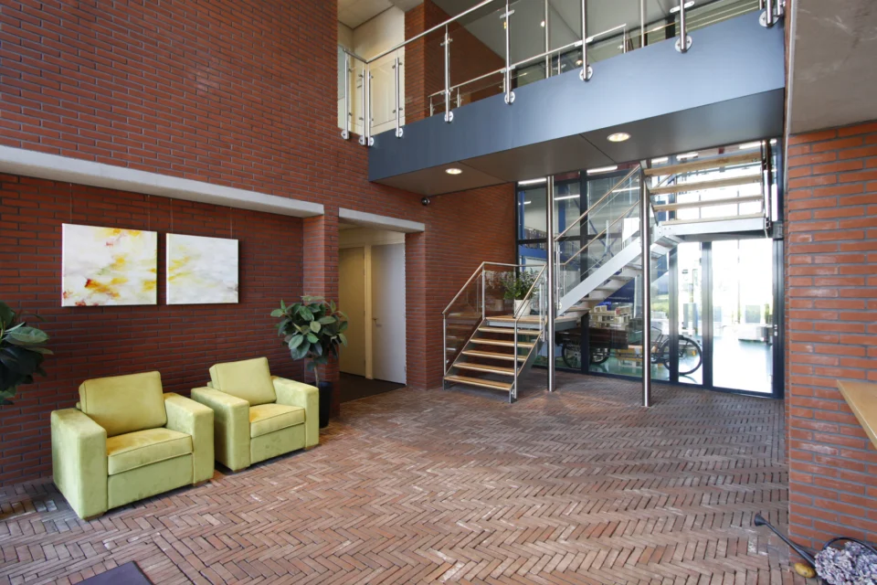 Het interieur van nieuwbouw drukkerij Interieur nieuwbouw drukkerij