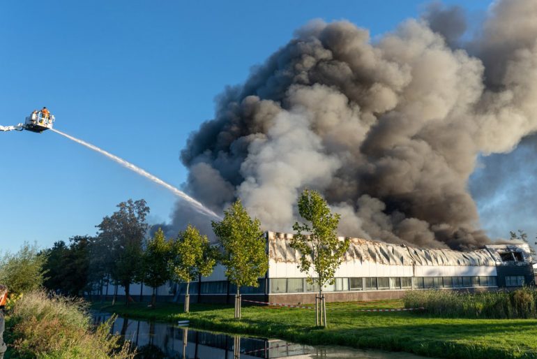 Brand Montapacking Molenaarsgraaf