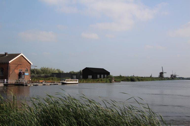 Impressie herbouw hulpgemaal Werelderfgoed Kinderdijk architect Bikker