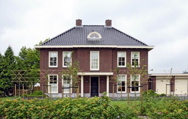 Voorgevel herenhuis architect Bikker