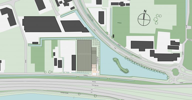 Locatie gelegen aan natuurgebied en groene zone