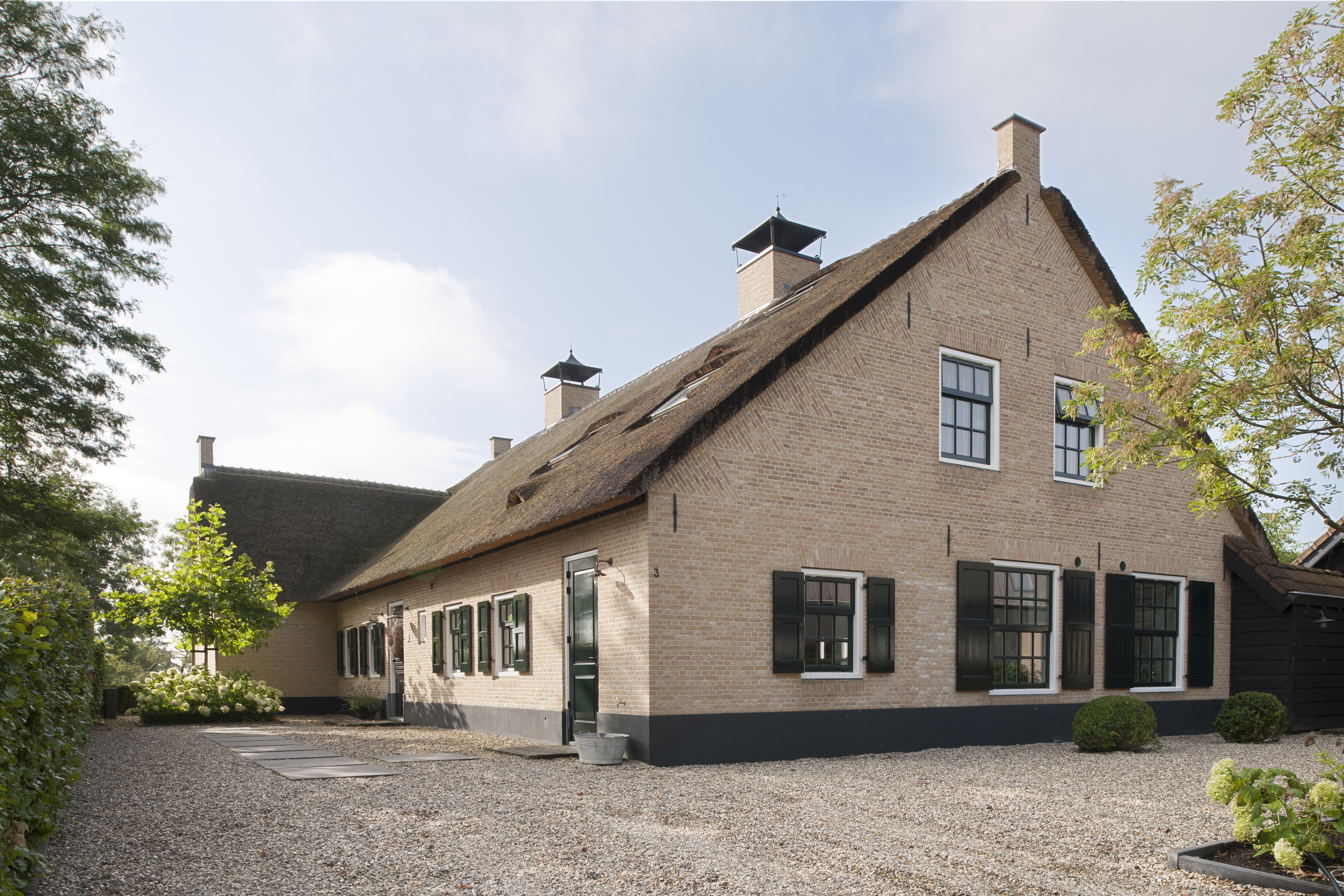 Achtergevel verbouwing boerderij Achtergevel verbouwing boerderij