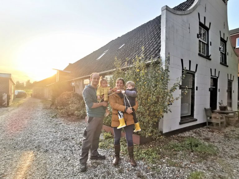 Opdrachtgevers verbouwing oude boerderij Gouda