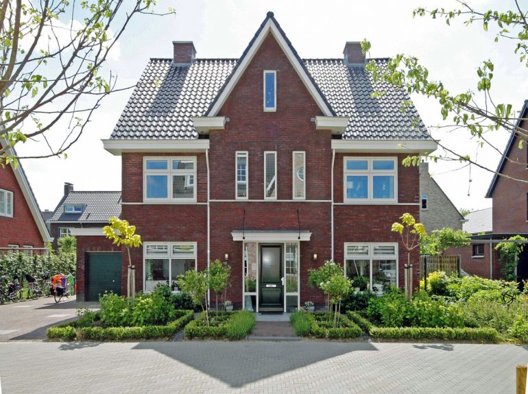 Jaren 30 woning - voorgevel